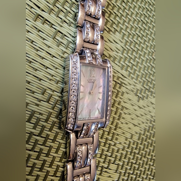 Citizen Eco-Drive Watch Women’s with Mother of Pearl and Swarovski Crystals - Picture 3 of 14